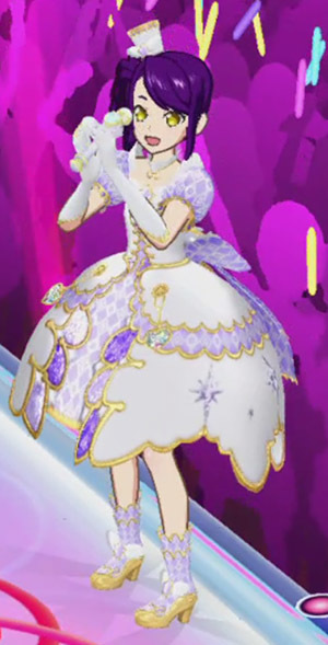 プリパラ アイドルウォッチ トモチケ スターリィライトパープルコーデ ファルル アイドルウォッチ】「シオン」トモチケ化: こむにっき プリパラ